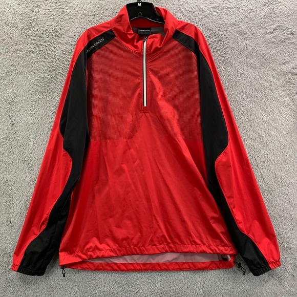 GALVIN GREEN Jacket Mens Size 3XL Red Lightweight Golf